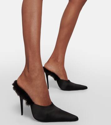 Satin mules | Magda Butrym