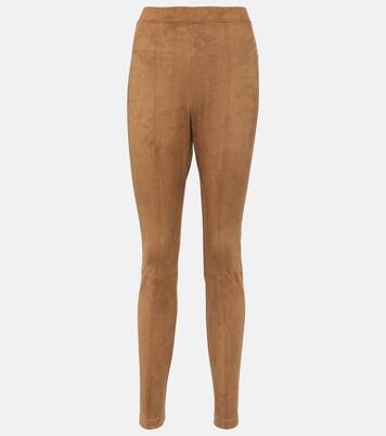 Leisure Hose Ebe aus Velourslederimitat | Max Mara