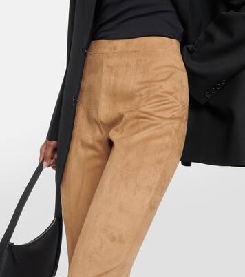 Leisure Hose Ebe aus Velourslederimitat | Max Mara