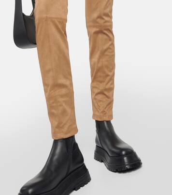 Leisure Hose Ebe aus Velourslederimitat | Max Mara