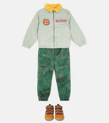 Patch-appliqué denim jacket | Stella McCartney Kids