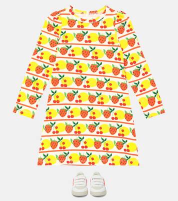 Fruits cotton-blend dress | Mini Rodini