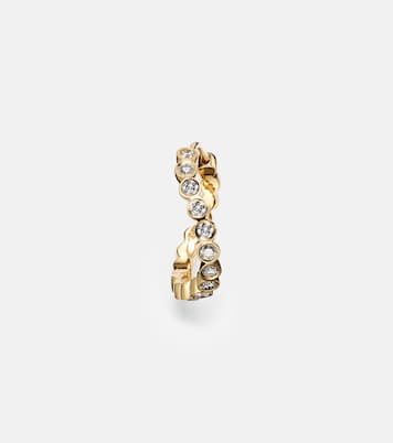 Courant 18kt gold single earring with diamonds | Sophie Bille Brahe