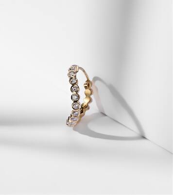Courant 18kt gold single earring with diamonds | Sophie Bille Brahe
