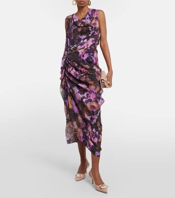 Jaipur 55 patent leather slingback pumps | Gianvito Rossi