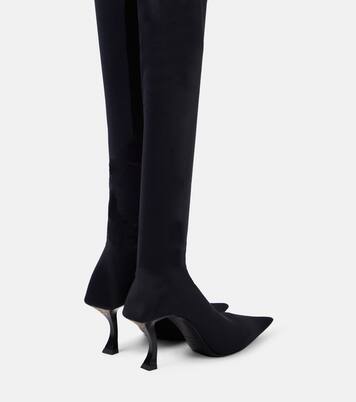 Hourglass over-the-knee boots | Balenciaga