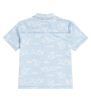 Printed denim shirt | Stella McCartney Kids