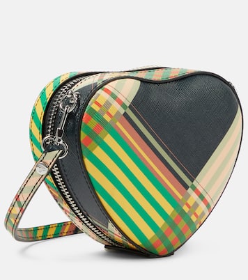 Saff Heart Mini faux leather shoulder bag | Vivienne Westwood
