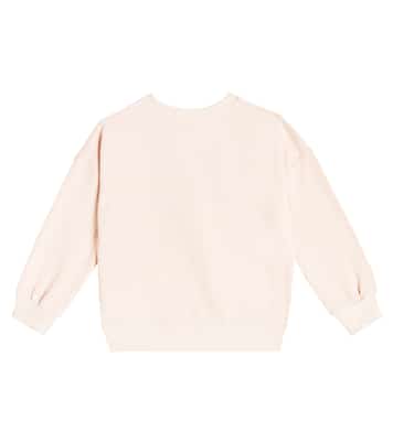 Maxi printed cotton sweatshirt | Molo