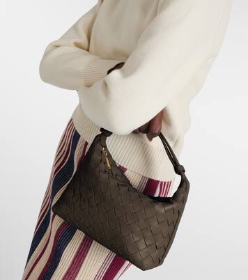 Sac Wallace en cuir Intrecciato  | Bottega Veneta