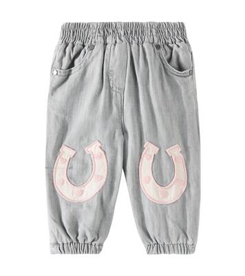 Baby embroidered straight jeans | Stella McCartney Kids