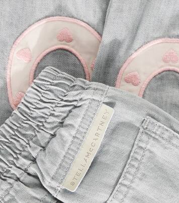 Baby embroidered straight jeans | Stella McCartney Kids