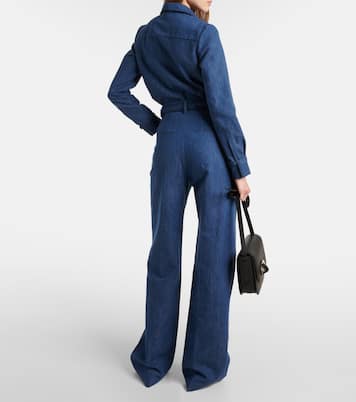 Weite Hose Norman aus Baumwolle und Leinen | Gabriela Hearst