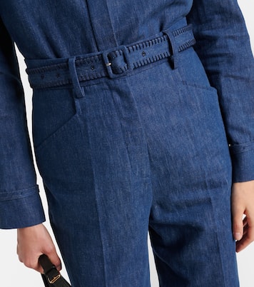 Weite Hose Norman aus Baumwolle und Leinen | Gabriela Hearst