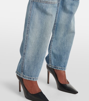 Welder mid-rise straight jeans | Nili Lotan