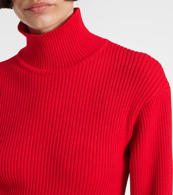 Ribbed-knit turtleneck bodysuit | Magda Butrym