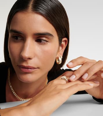 Zoe 18kt gold ring with diamonds | Anita Ko