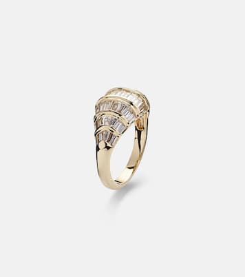 Zoe 18kt gold ring with diamonds | Anita Ko
