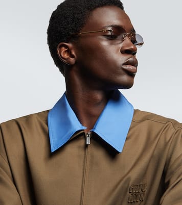 Oval sunglasses | Miu Miu