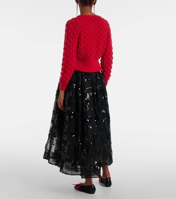 Cardigan aus einem Wollgemisch | Simone Rocha