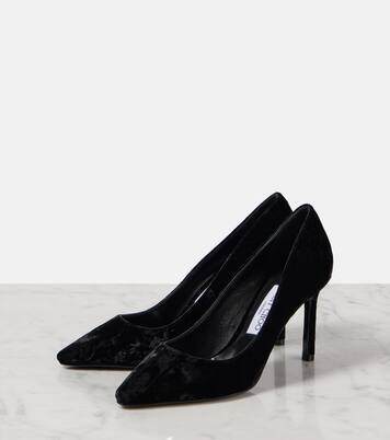 Escarpins Romy 85 en velours | Jimmy Choo