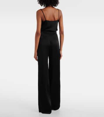 Pantaloni a gamba larga Ieti in raso | Max Mara