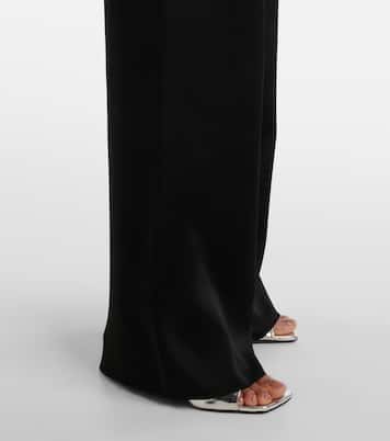 Pantaloni a gamba larga Ieti in raso | Max Mara