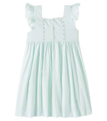 فستان من القطن البوبلين بتطريز Fiona | Bonpoint