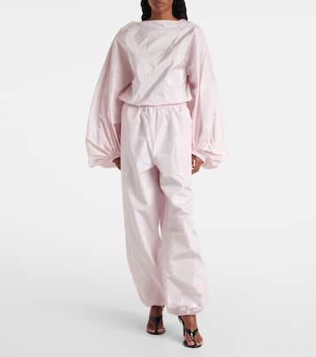 Balloon silk bodysuit | Alaïa