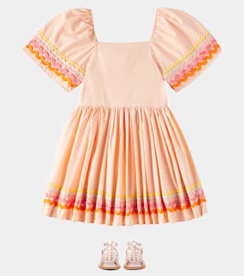 Clotilde shirred cotton dress | Molo