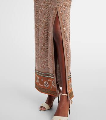 Maxikleid aus Jacquard | Valentino