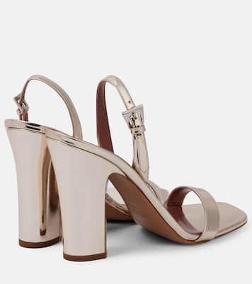 Sandalen Bea 100 aus Metallic-Leder | Paris Texas