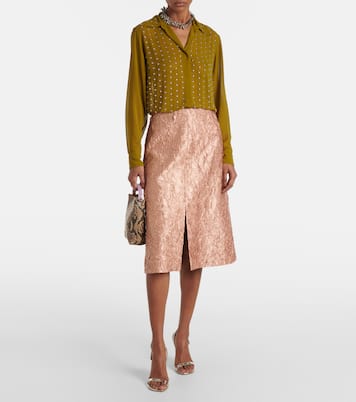 Sandalen Bea 100 aus Metallic-Leder | Paris Texas