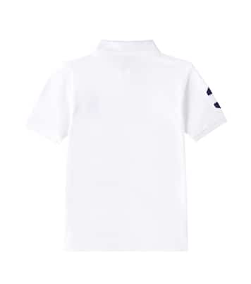 Embroidered cotton piqué polo shirt | Polo Ralph Lauren Kids