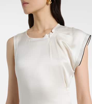 Midikleid aus Satin | Victoria Beckham