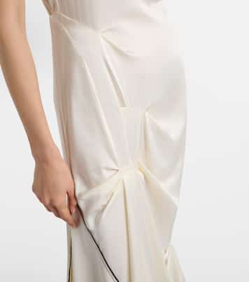 Midikleid aus Satin | Victoria Beckham
