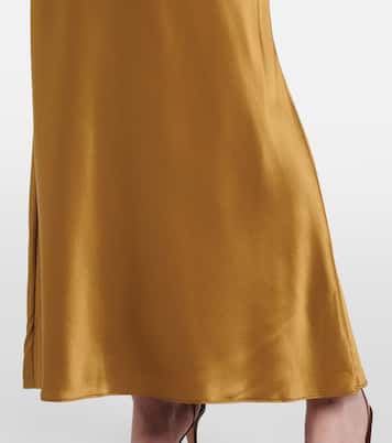 Silk charmeuse maxi skirt | The Sei