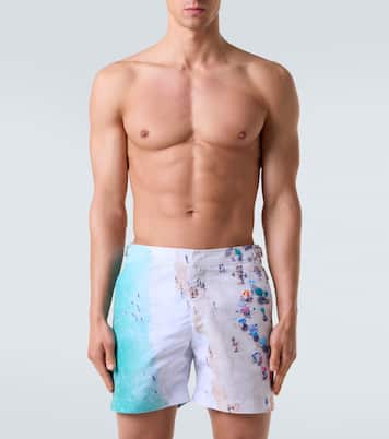 x Gray Malin Bulldog swim trunks | Orlebar Brown