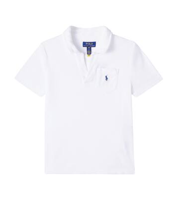 Cotton-blend polo shirt | Polo Ralph Lauren Kids