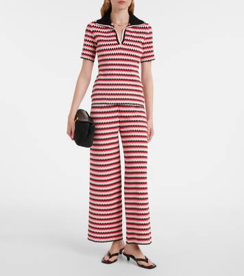 Checkers knitted polo | La DoubleJ