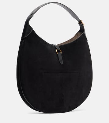 Large suede shoulder bag | Polo Ralph Lauren