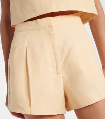 Rosalie linen shorts | Posse