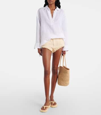 Fiji leather thong sandals | Gianvito Rossi