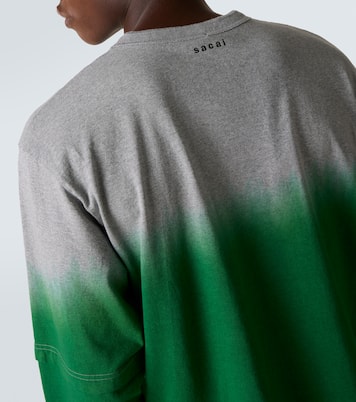 Dyed 코튼 스웨트셔츠 | Sacai