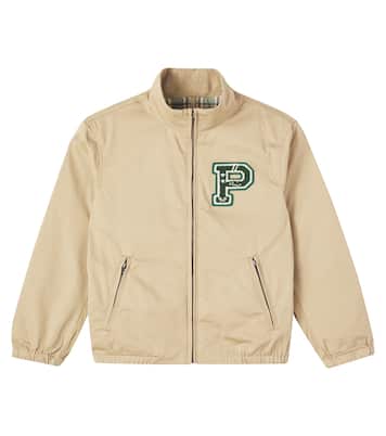 Patch-appliqué cotton twill jacket | Polo Ralph Lauren Kids