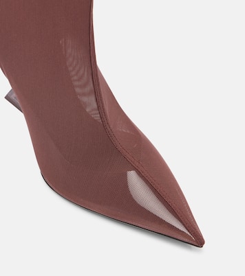 Cheopissima 105 mesh over-the-knee boots | The Attico