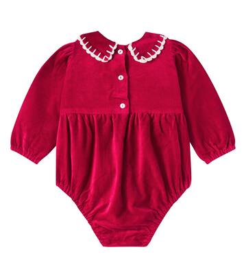 Baby Millie embroidered cotton bodysuit | Bebe Organic