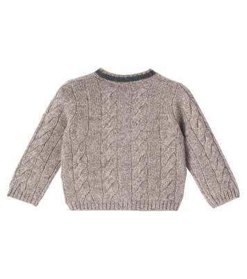 Baby Giorginoli wool and yak cardigan | Bonpoint