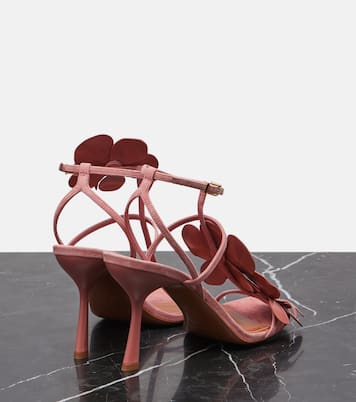 Sandales Orchid 85 en daim | Zimmermann