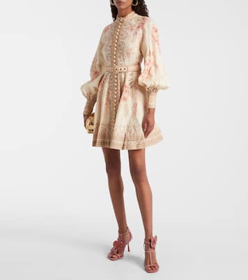 Sandales Orchid 85 en daim | Zimmermann